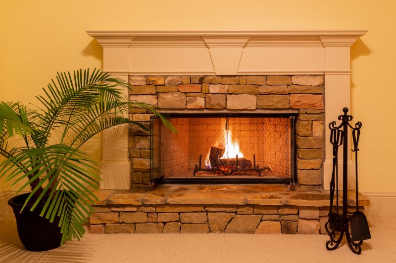 Stone Fireplace Design